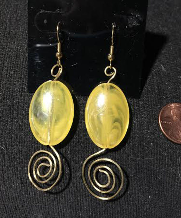 Jacqueline Carlson, earrings